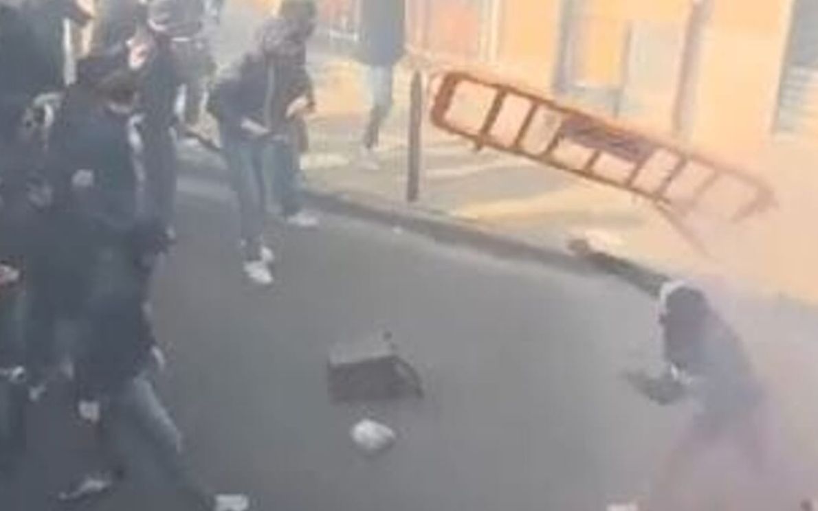 Scontri a Pisa