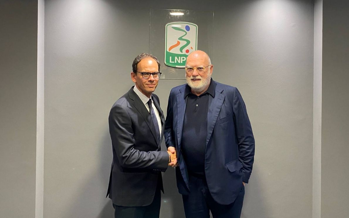 Il presidente Bedin e il consigliere Gozzi