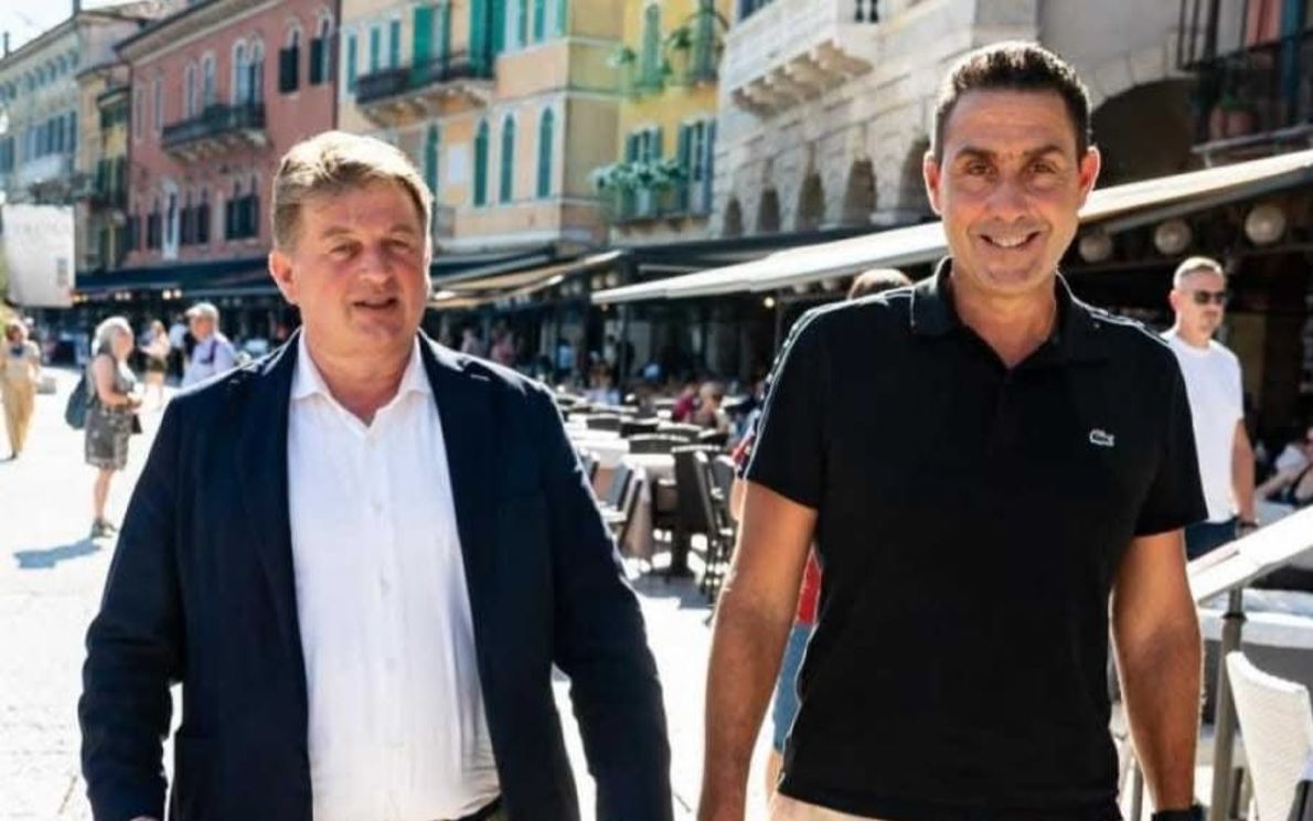 Il generale Vannacci con Stefano Valdegamberi