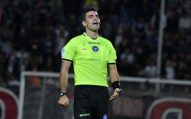 l’arbitro Allegretta