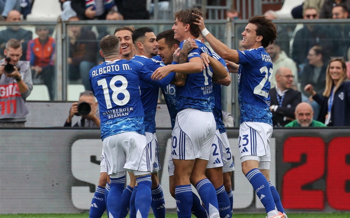 Como-Juventus 2-0, foto ansa it