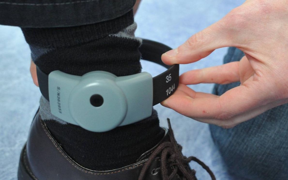 Un braccialetto elettronico