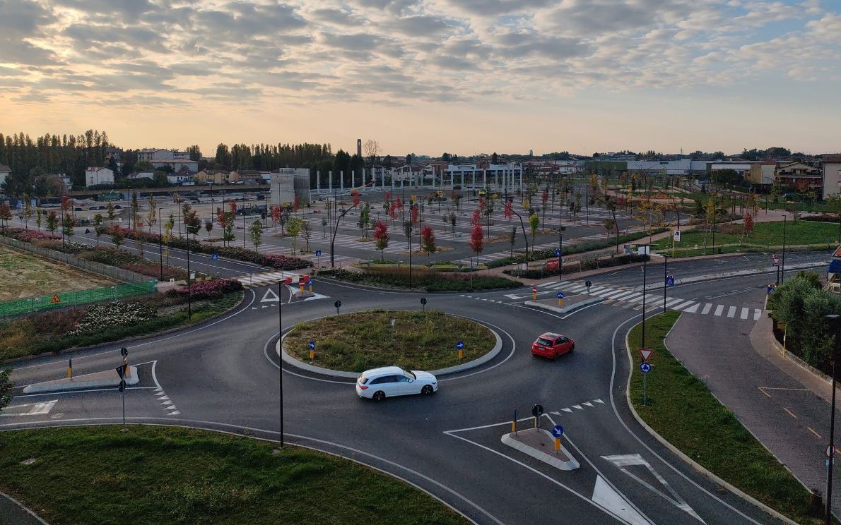 Area ex Grosoli a Cadoneghe riqualificata