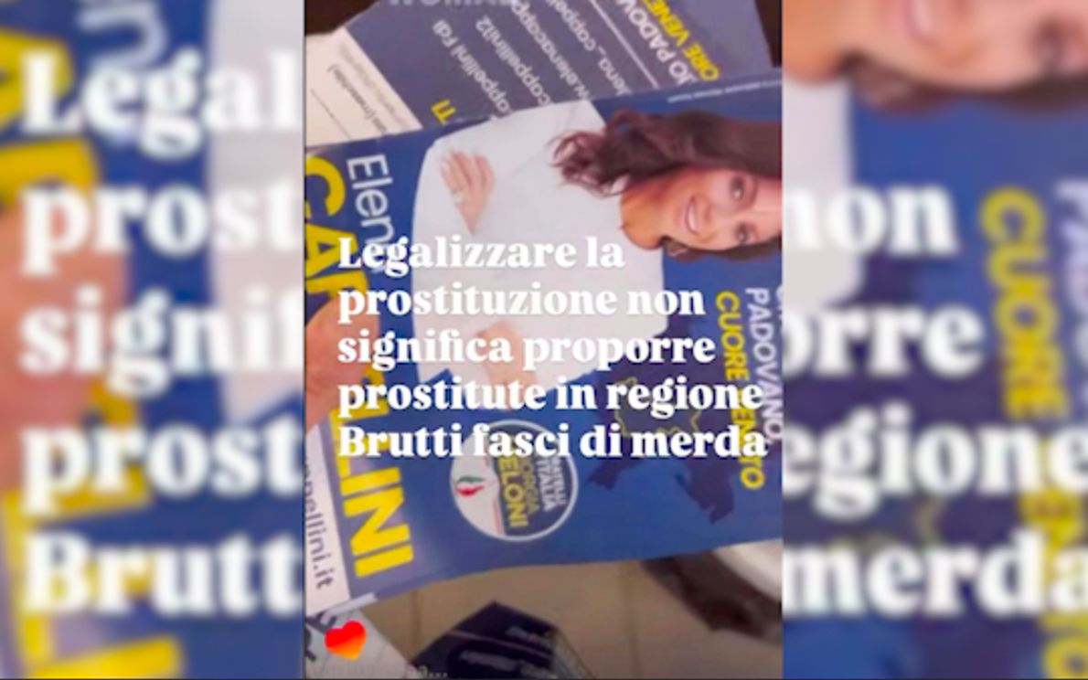 Insulti a Elena Cappellini