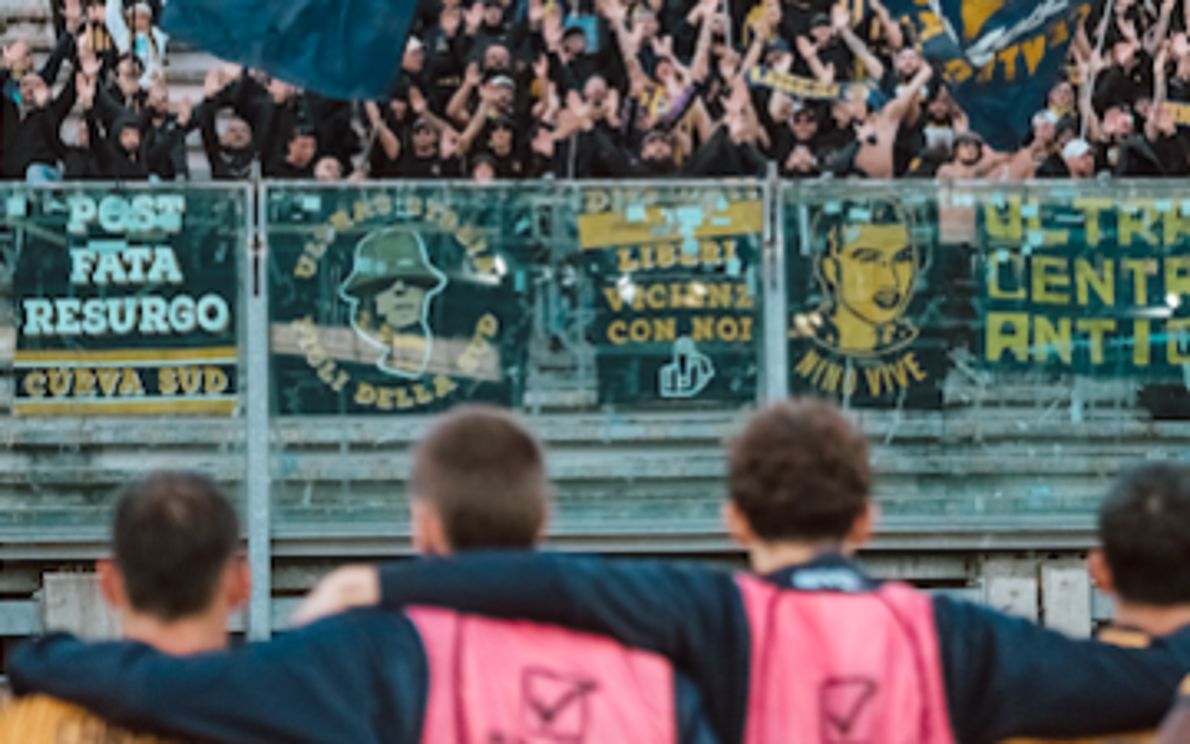 I tifosi della Juve Stabia a Padova