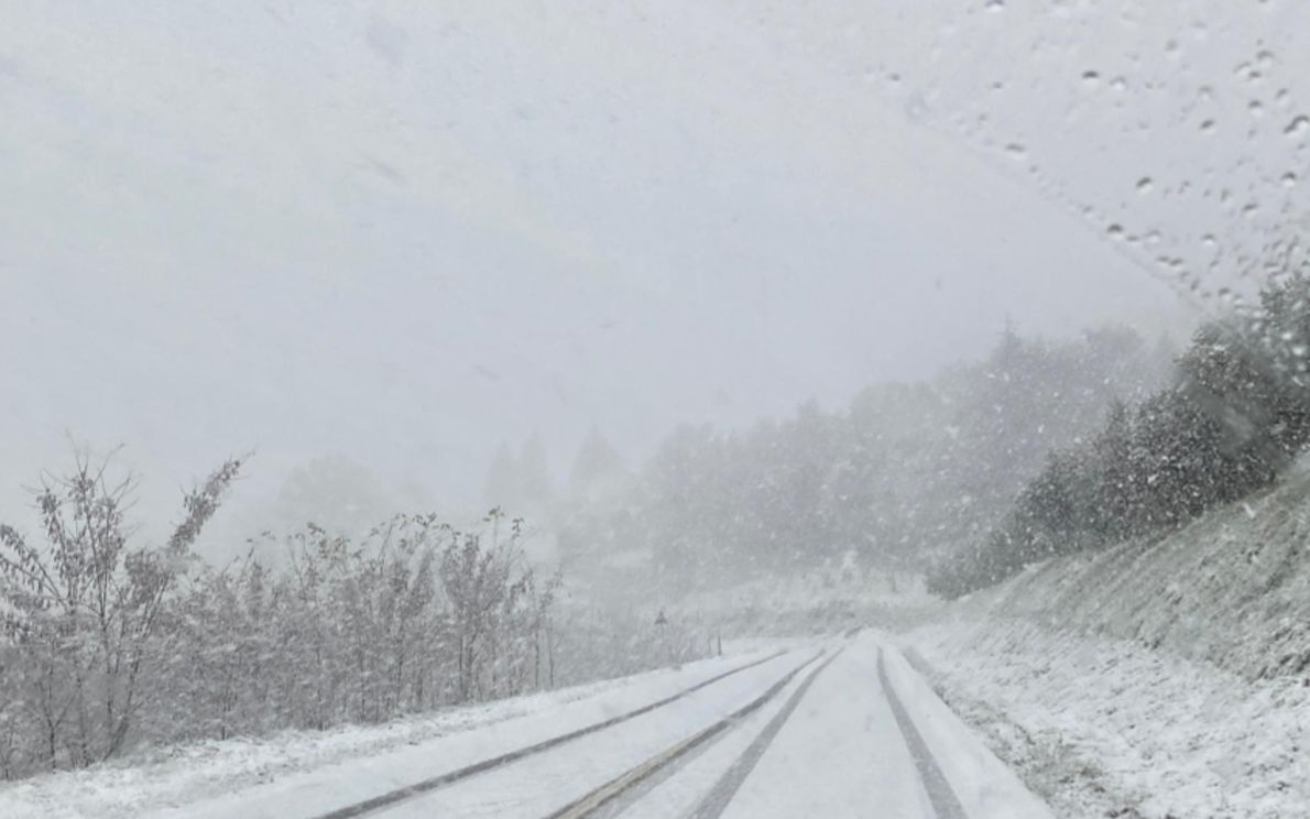 San Mauro sotto la neve