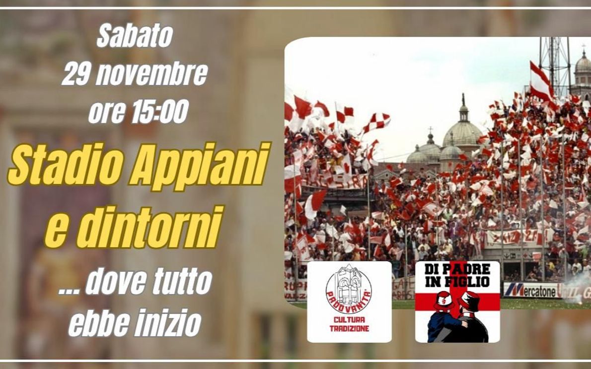 Evento allo stadio Appiani