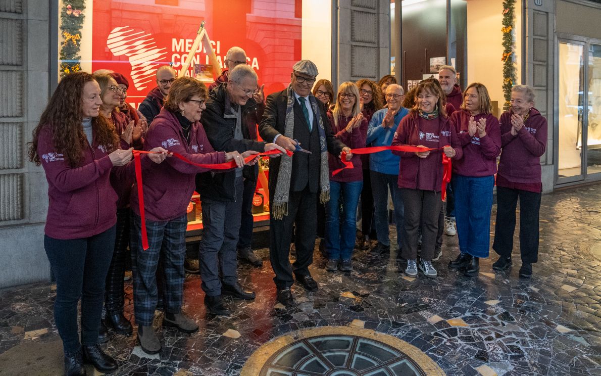 Temporary shop CUAMM