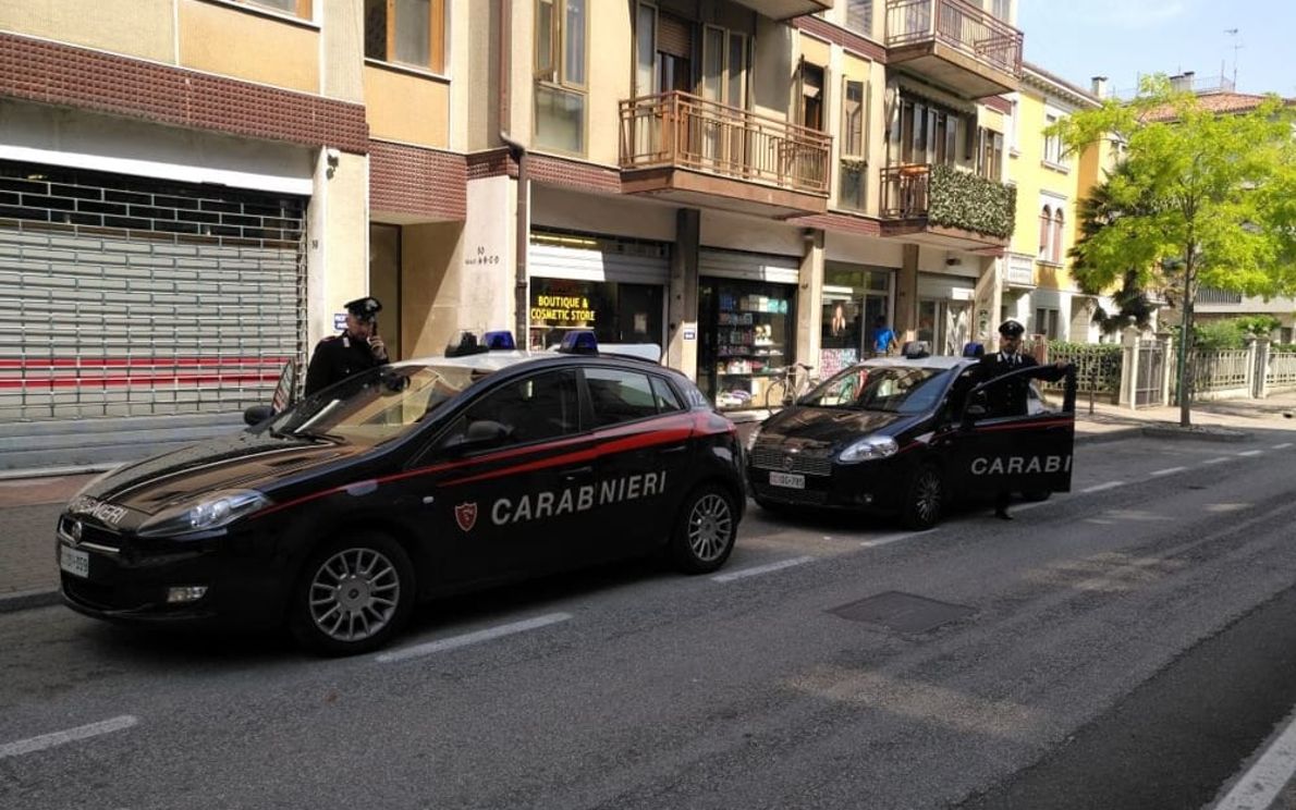 Carabinieri a Mestre