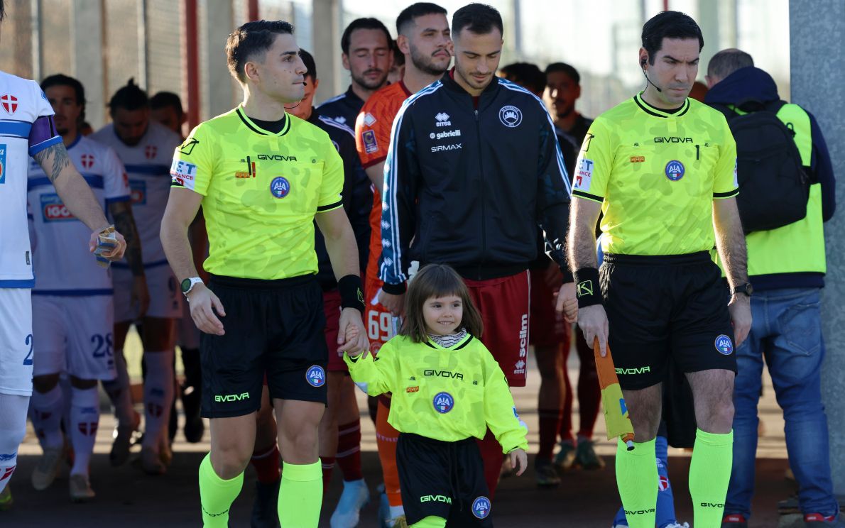 L’arbitro di Giana Erminio-Cittadella