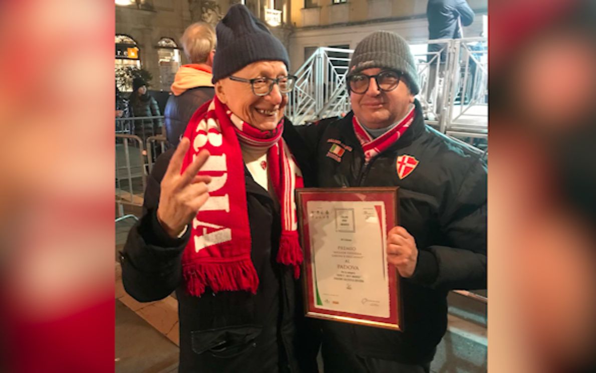 Borsatti con Merighi