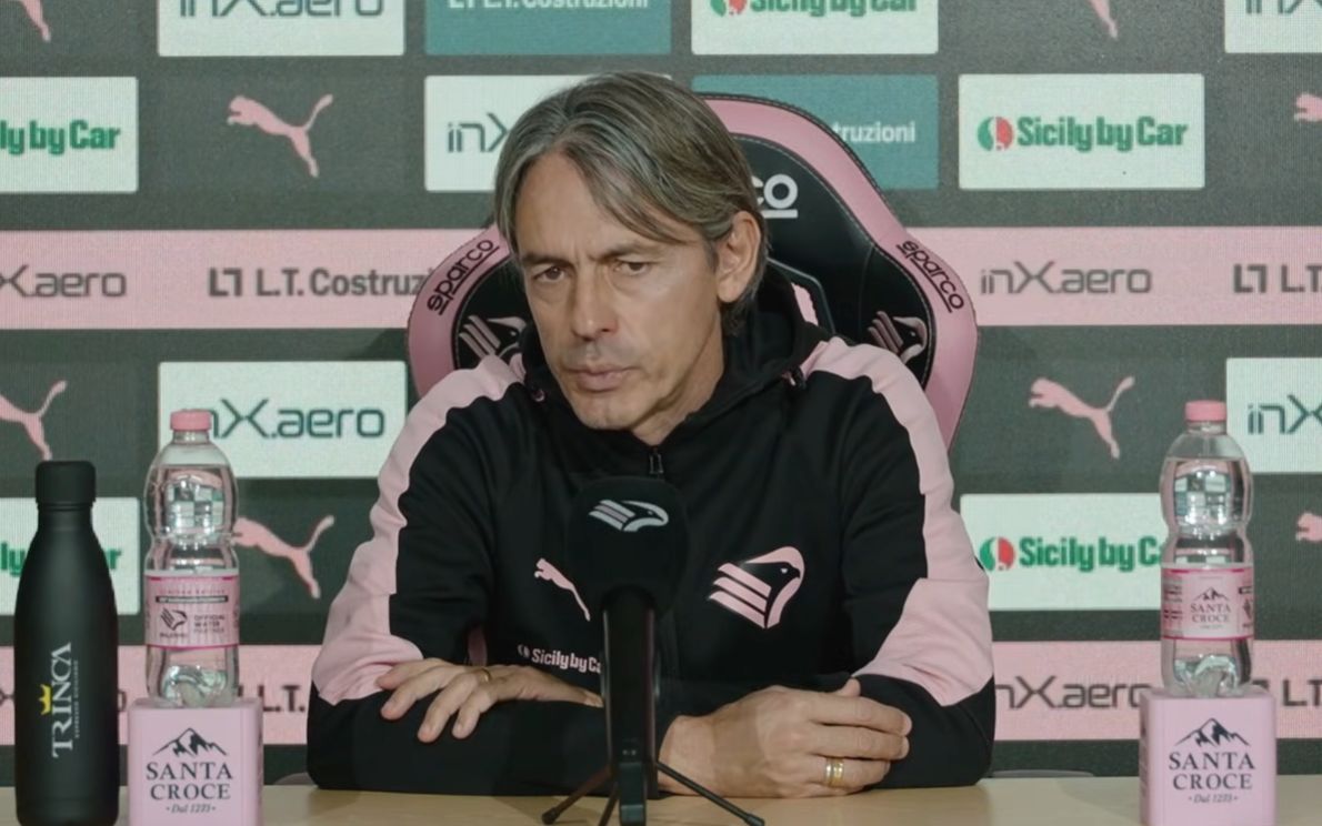 Filippo Inzaghi in conferenza stampa