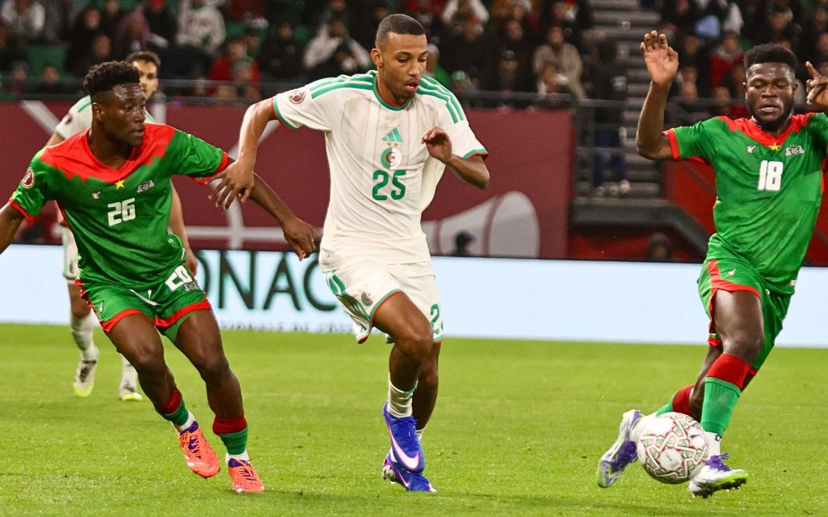 Belghali con l’Algeria, foto hellasverona it