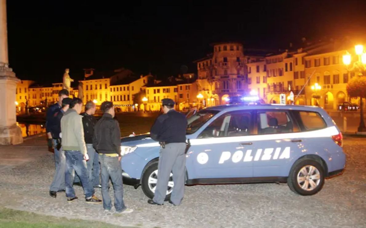 Controlli Polizia in Prato della Valle