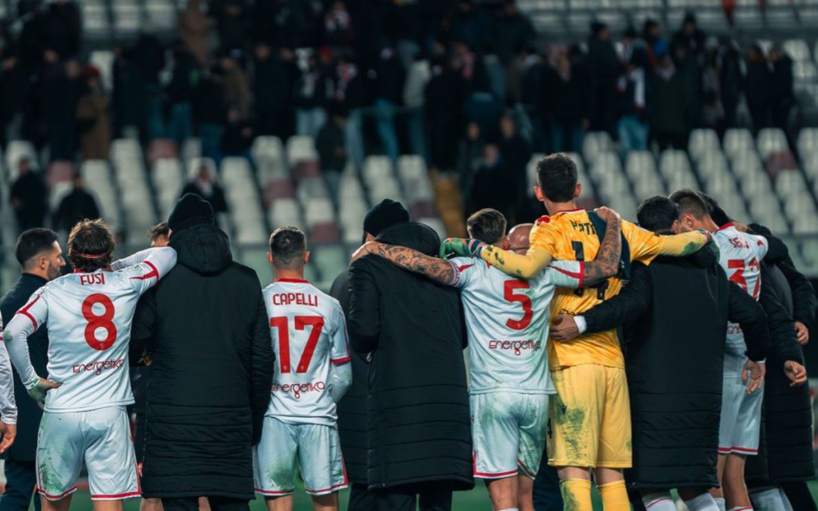 Mattia Fortin allo stadio Euganeo (foto Boggian)