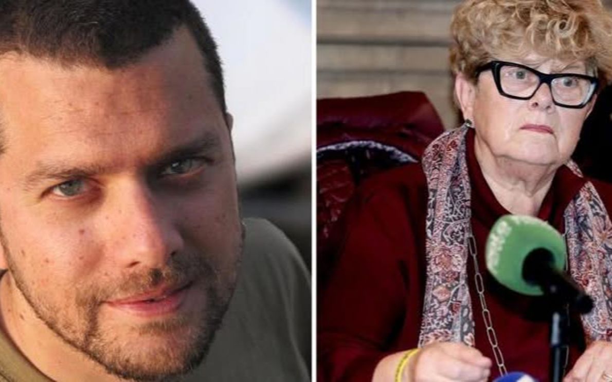 Alberto Trentini e la mamma Armanda