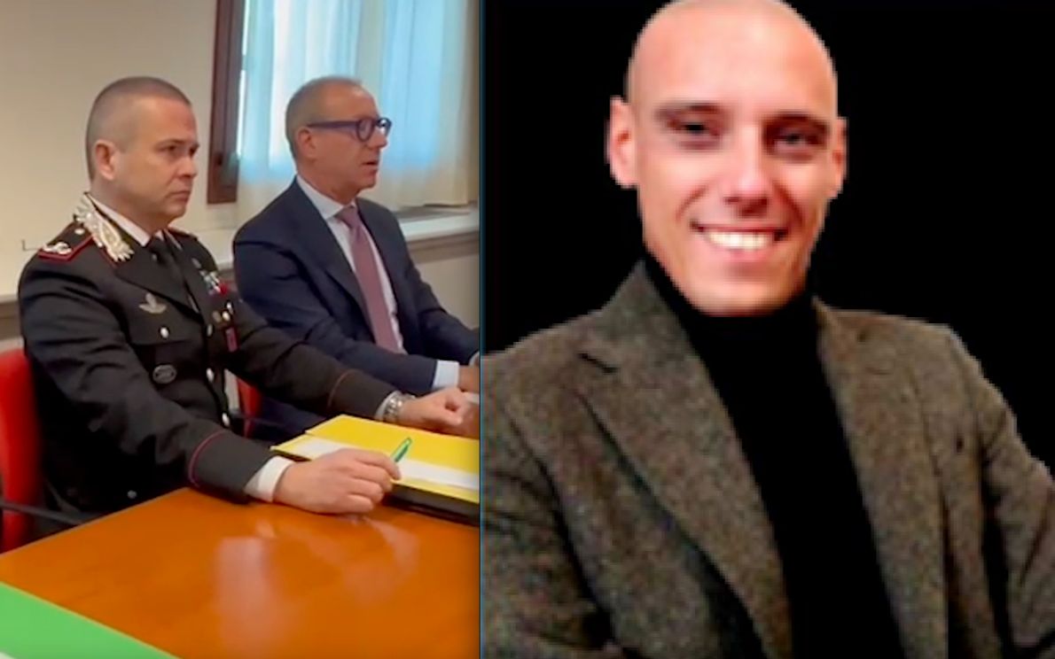 Il procuratore e il presunto Killer