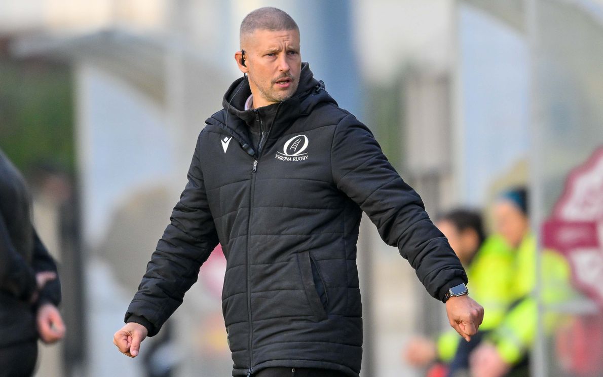 Coach Niccolò Badocchi in campo al Payanini Center