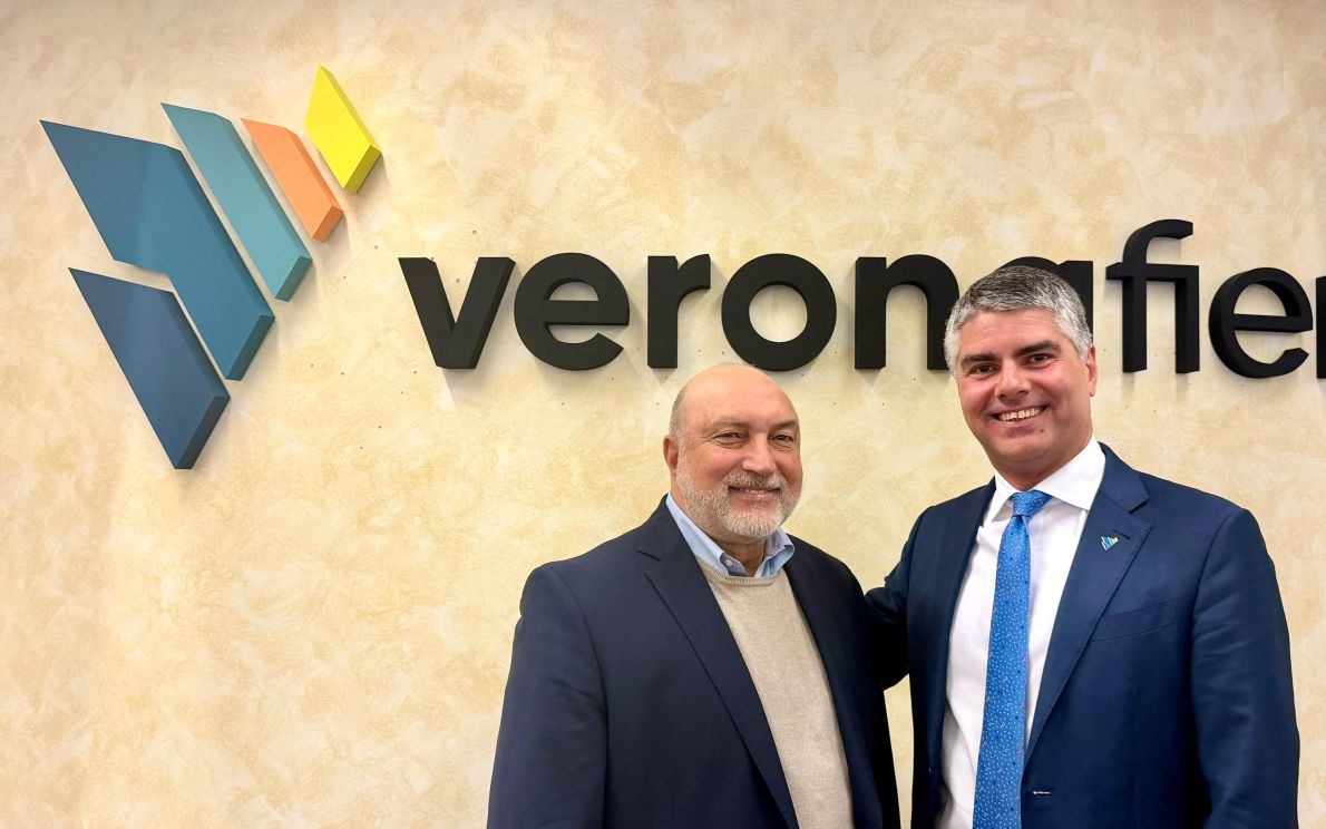 Gianni Bruno (a sin.) con Adolfo Rebughini