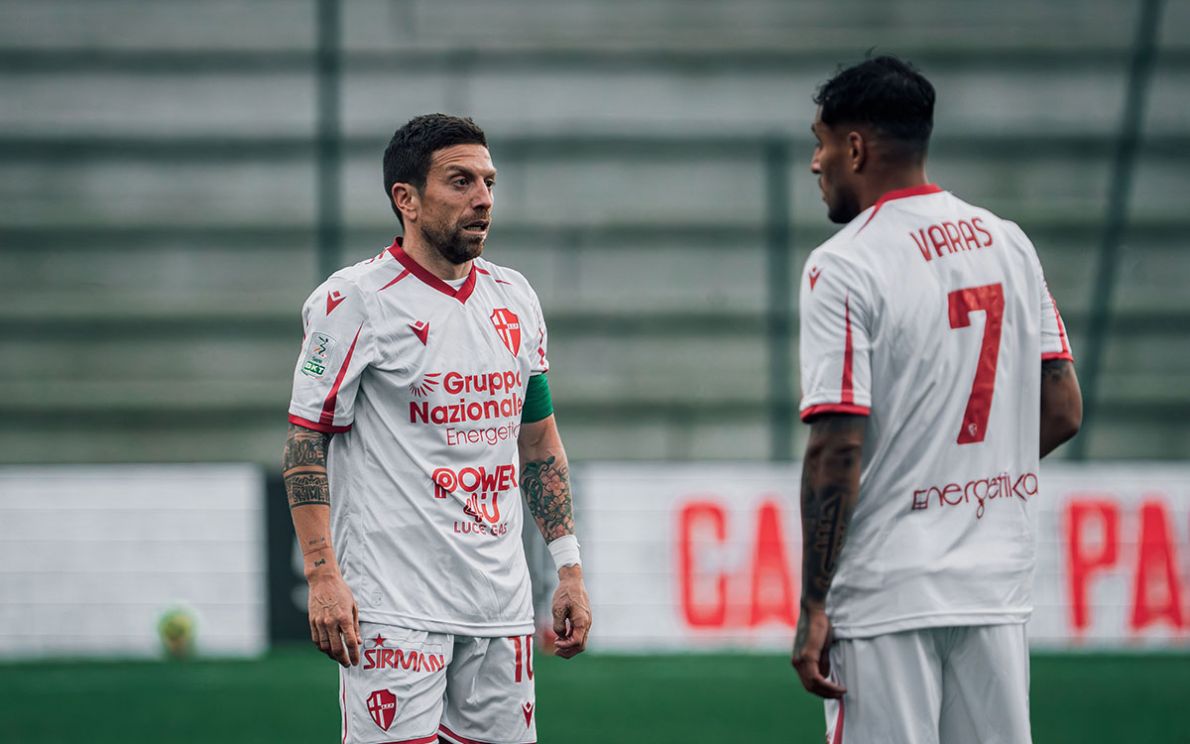 Gomez e Varas all’Euganeo (foto Calcio Padova)
