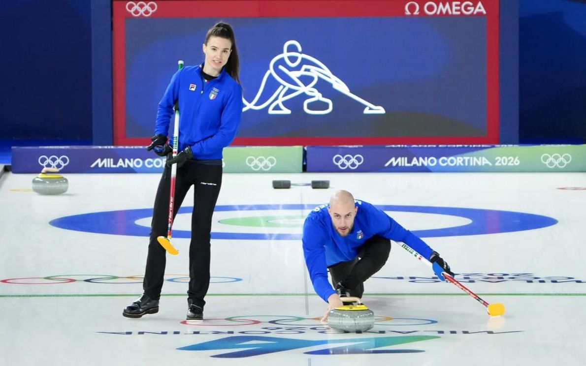 Constantini e Mosaner (foto Simone Ferraro/CONI)