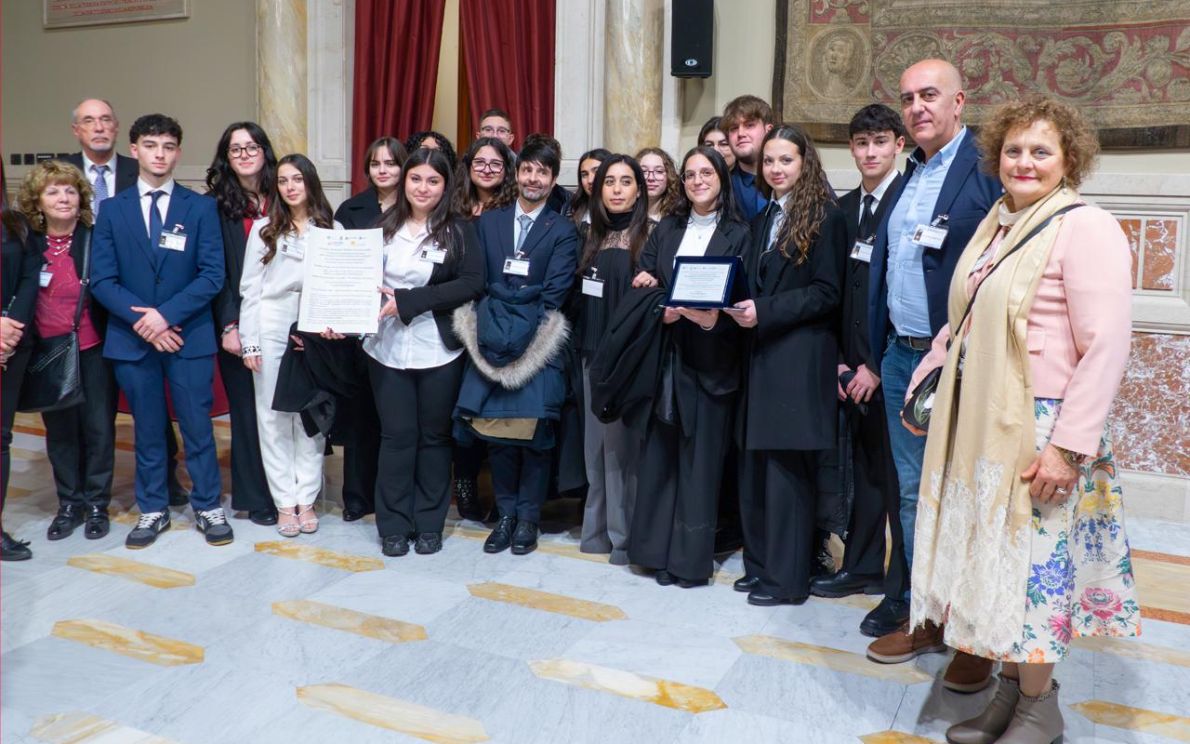 Liceo Anti premiato a Montecitorio