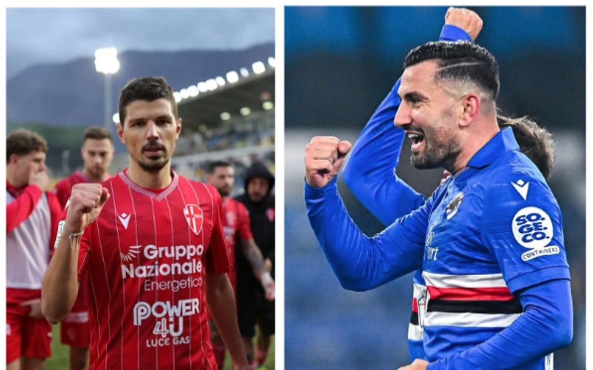 Bortolussi e Coda (foto LaPresse-UC Sampdoria)