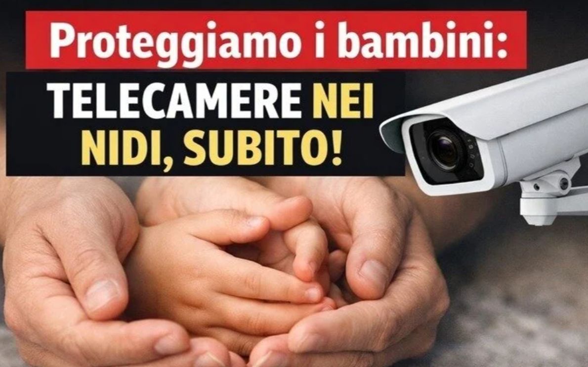 La locandina della petizione