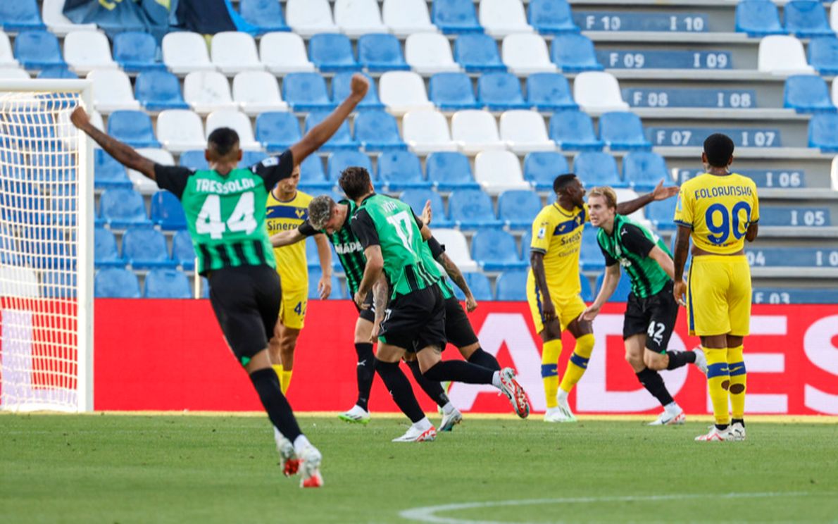 Sassuolo-Verona 3-1, foto ansa it
