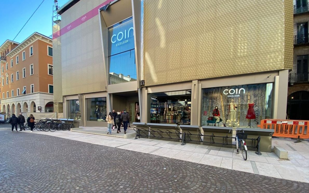 Il negozio Coin Excelsior a Verona