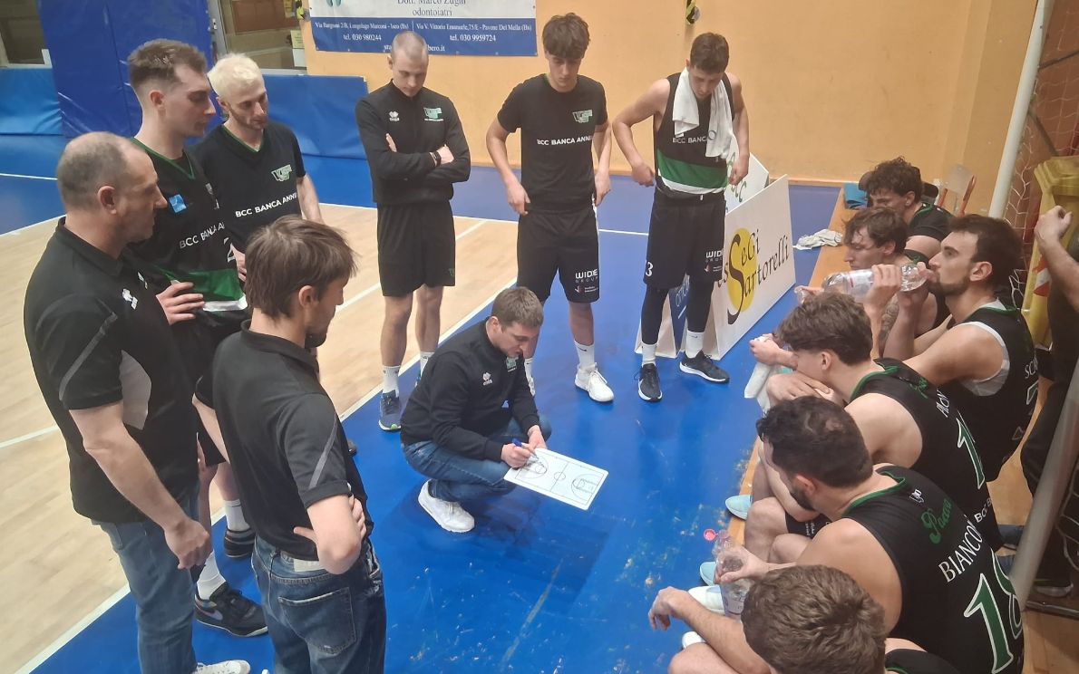 Banca Annia Virtus sconfitta dal basket Iseo