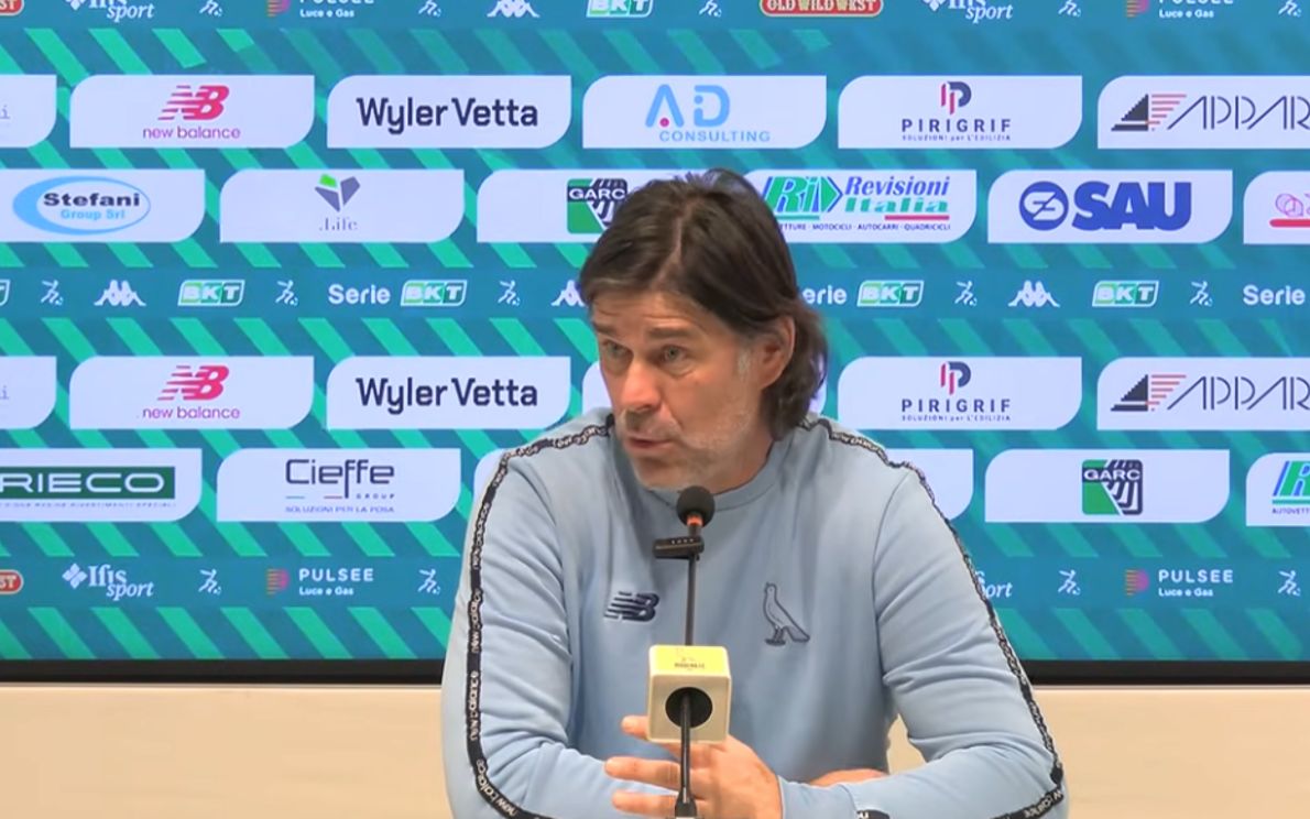 Andrea Sottil in conferenza stampa