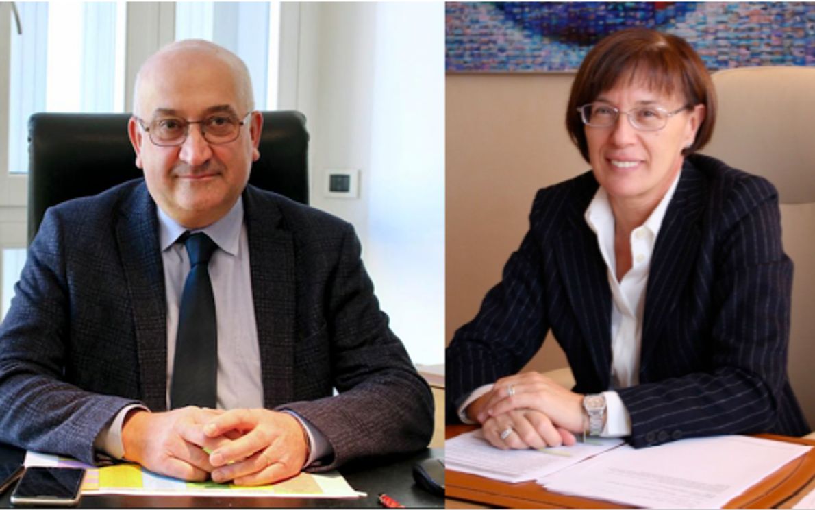 Paolo Fortuna e Patrizia Benini