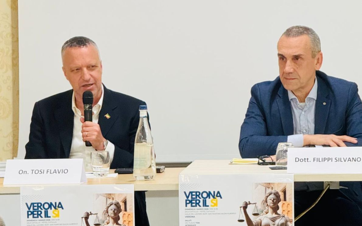 Flavio Tosi al convegno Giustizia