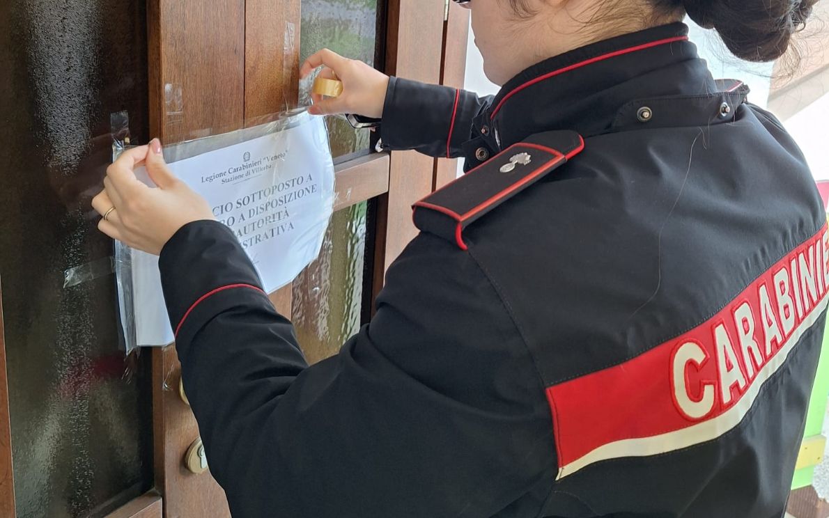 Carabinieri chiudono asilo Villorba
