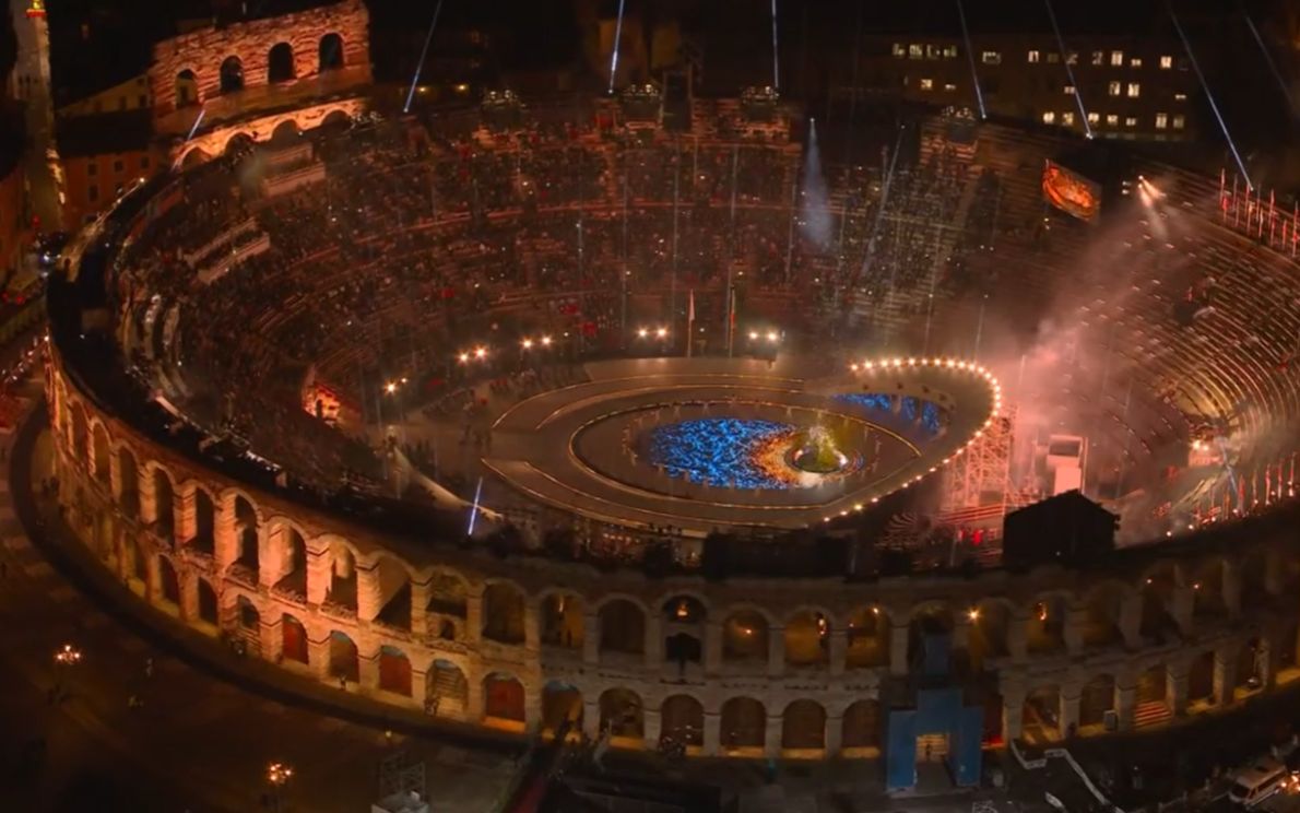Cerimonia in Arena, Paralimpiadi