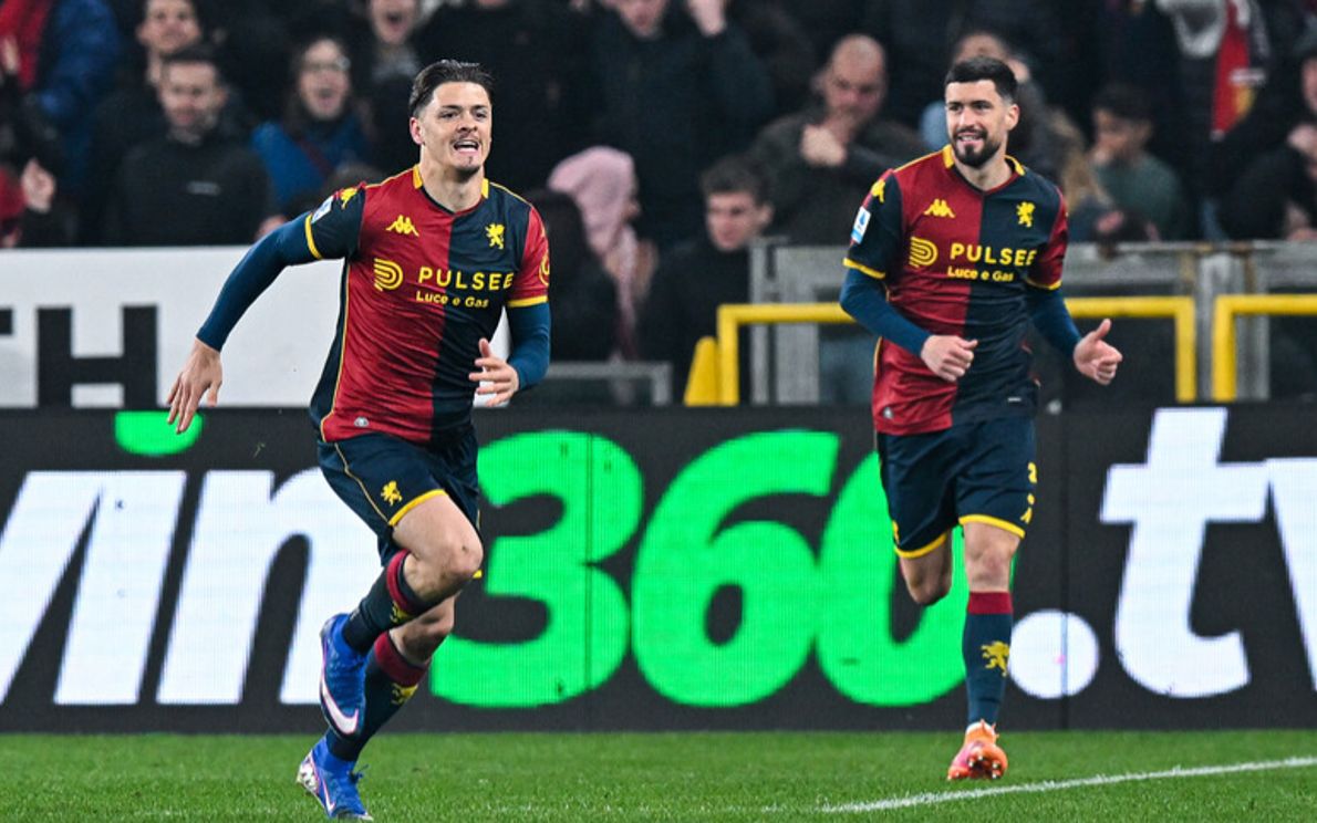 genoa-roma 2-1, foto ansa it