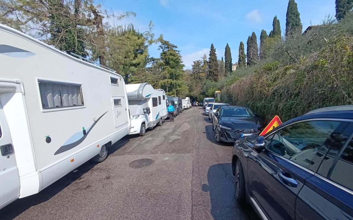 Traffico sulle Torricelle