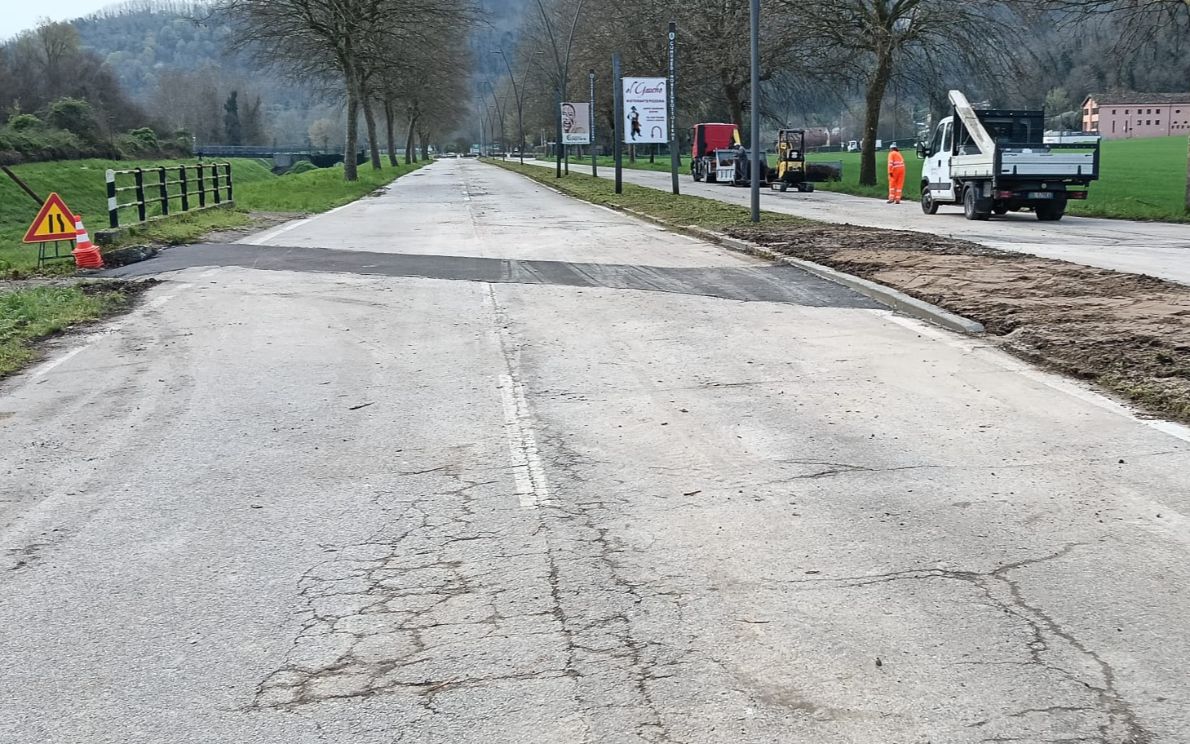 Via della Croce Rossa a Montegrotto