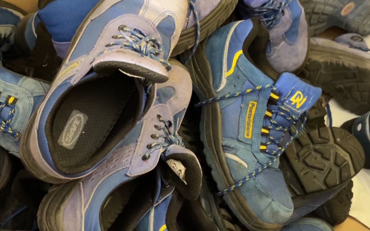 Scarpe dei Portalettere