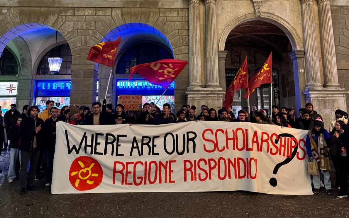 UDU, protesta borse di studio