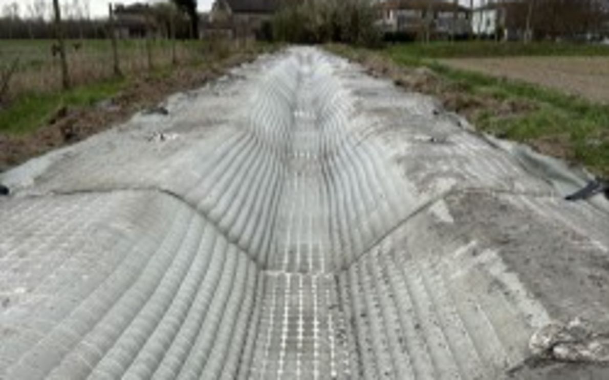 Geomaterasso a Castelbaldo