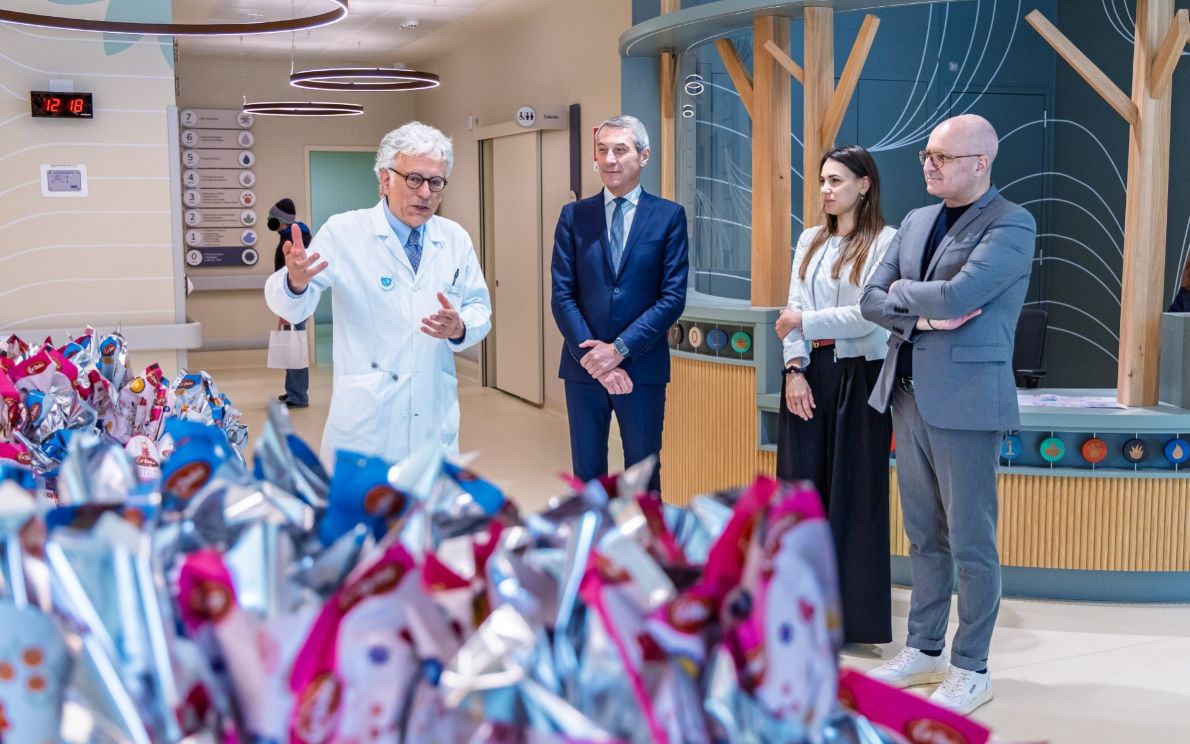 Uova di Pasqua in Pediatria