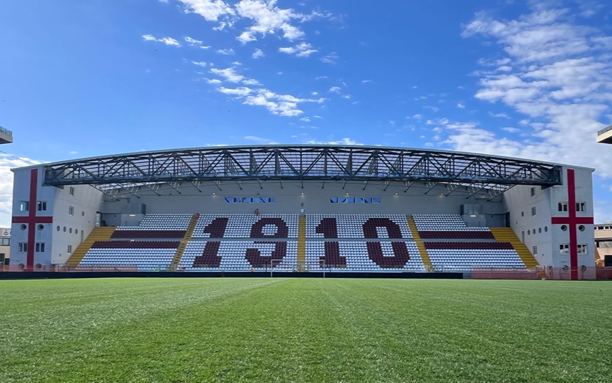 La nuova curva sud finita