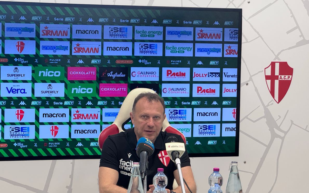 Roberto Breda, allenatore del Padova