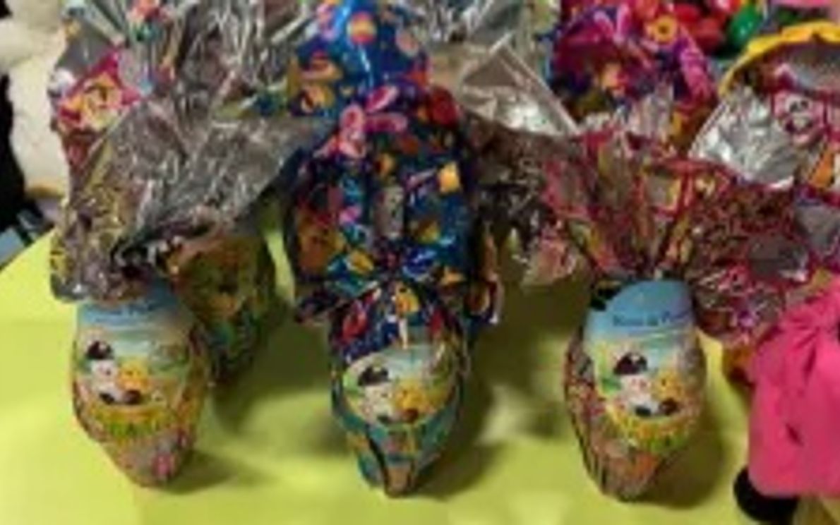 Uova di Pasqua SIM carabinieri