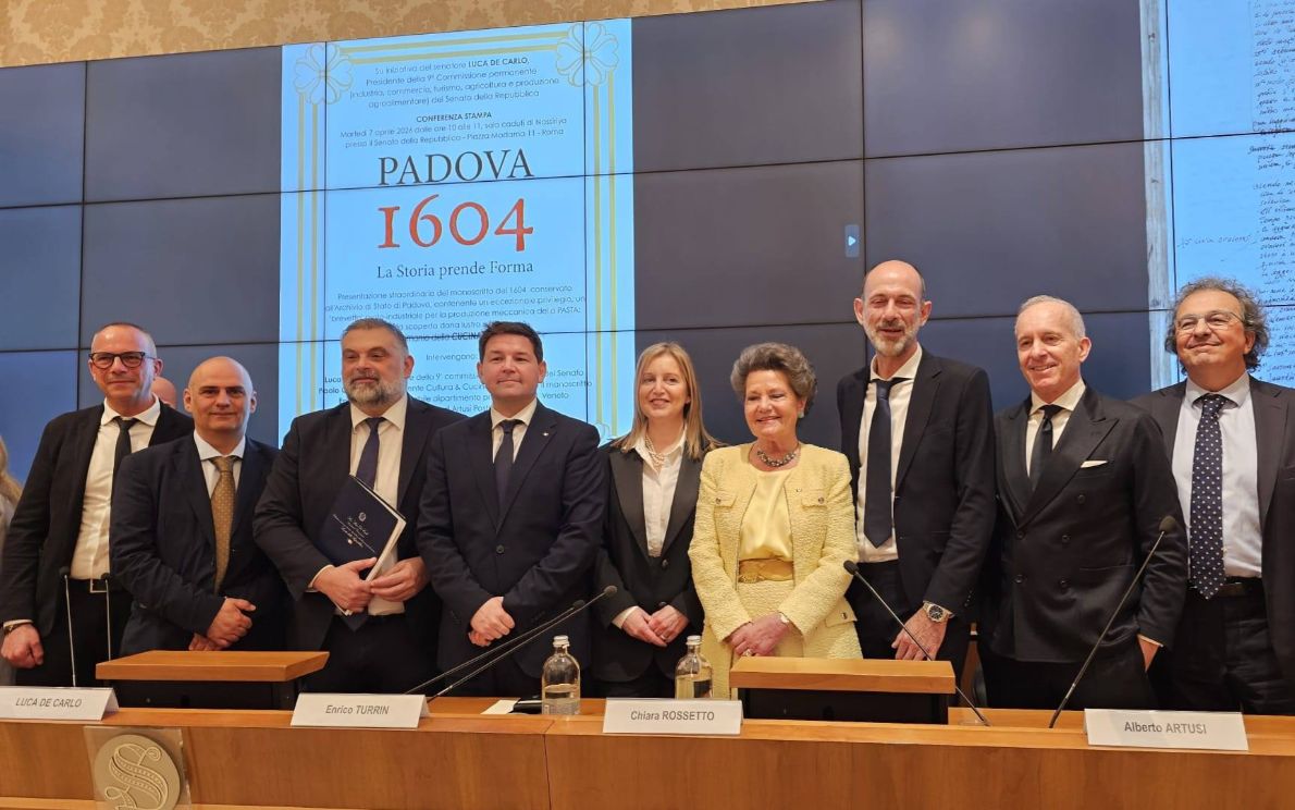 Progetto Padova1604 in Senato