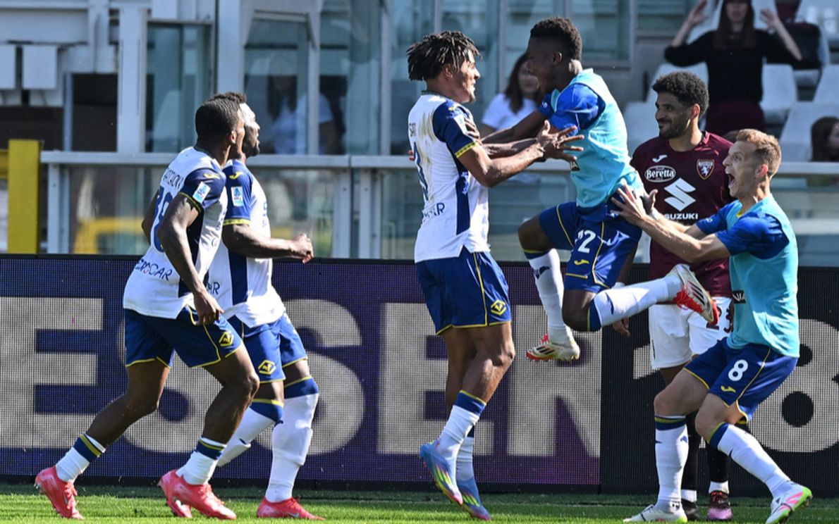 Torino-Verona 1-1, foto ansa