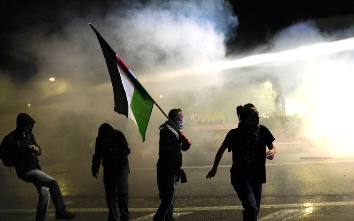 Scontri per Italia-Israele (foto: Ansa)