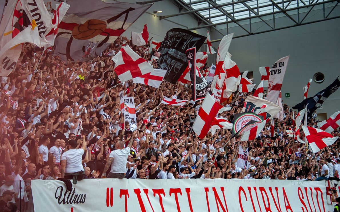 La nuova Curva Sud in Padova-Empoli (Photo Curva)